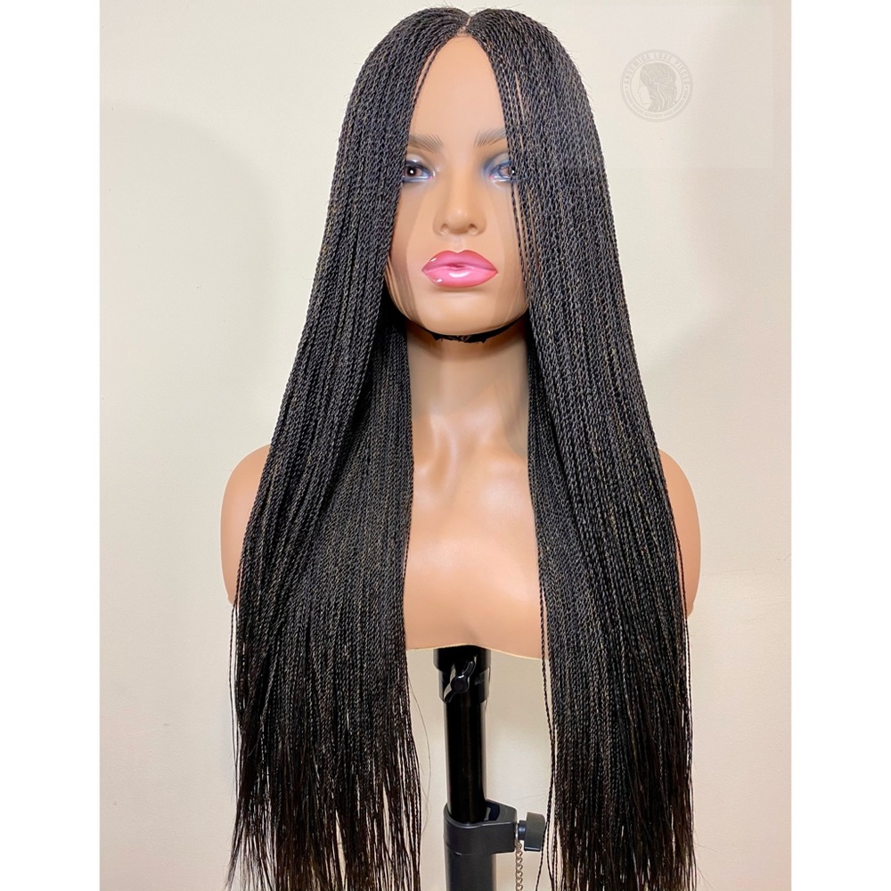 Micro-Twist Hand Braided Wig “32” Inches